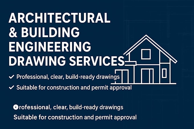 Do architectural and structural drawings for city permit approval by ...
