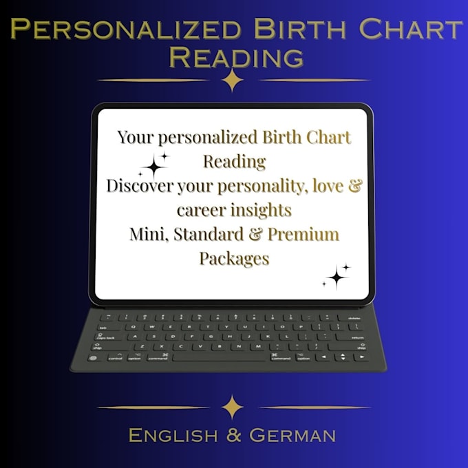 create your personalized full birth chart astrology reading