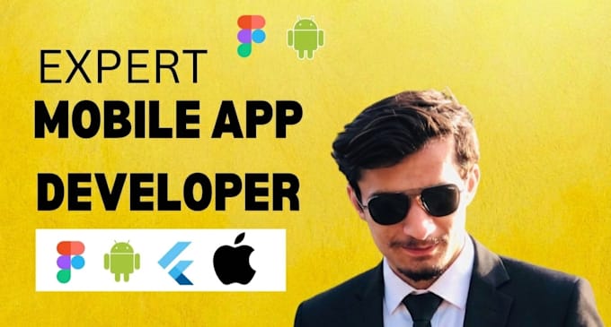 develop custom flutter app with firebase for android and ios