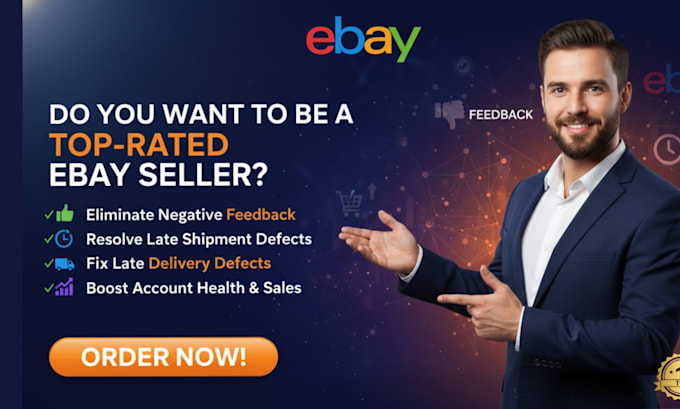 help with ebay defects, late shipments ,feedback management