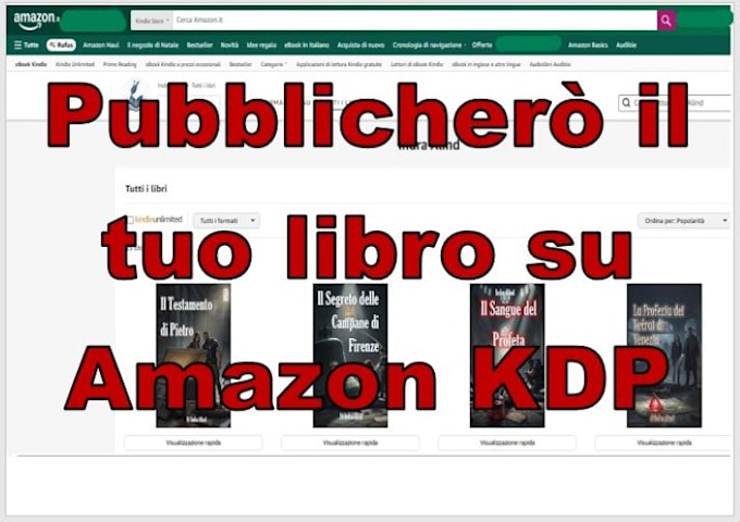 help you publish your book on amazon KDP
