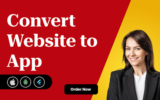 convert wordpress or shopify website to flutter android ios app
