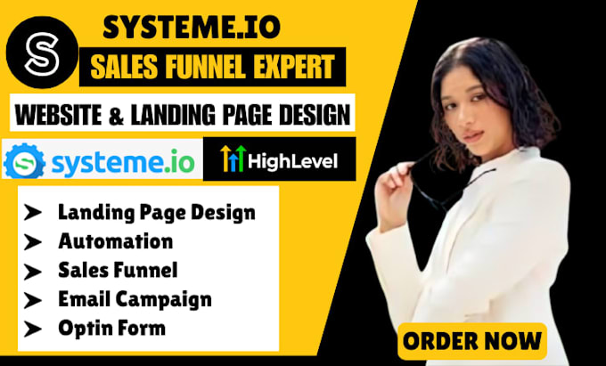 systeme io website, systeme io sales funnel, systeme io landing page