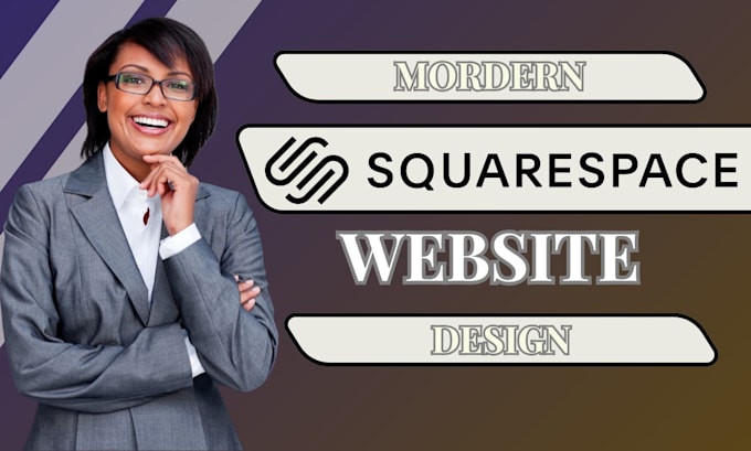 build squarespace website design or redesign squarespace website