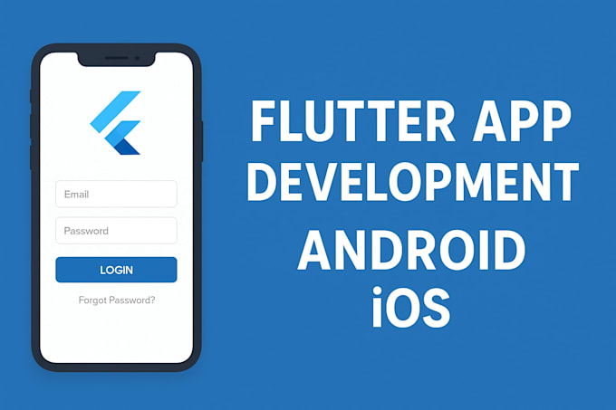 develop custom flutter app with clean ui