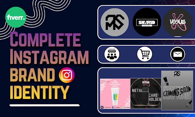 design complete instagram brand identity