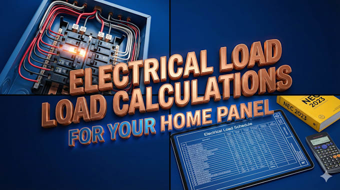 do electrical load calculations for your home panel