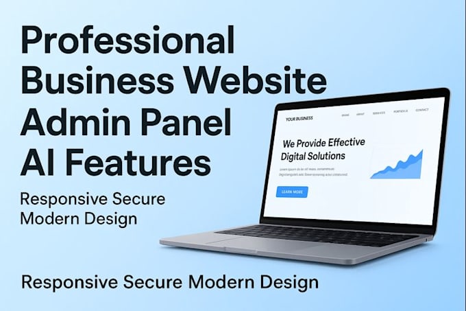 create profesional business websites