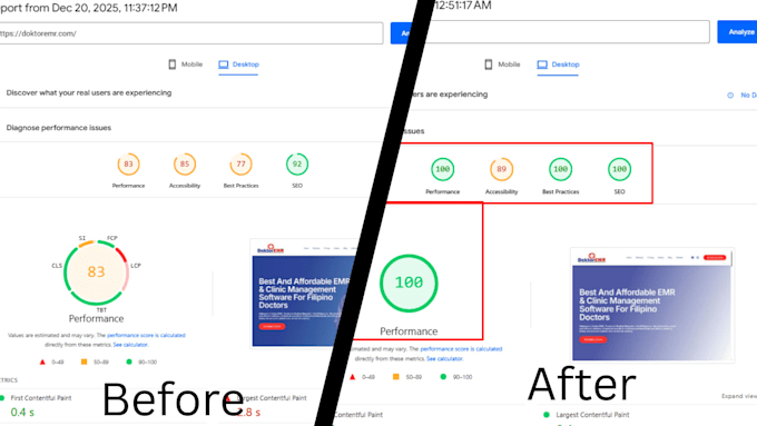 speed up your wordpress website and improve core web vitals