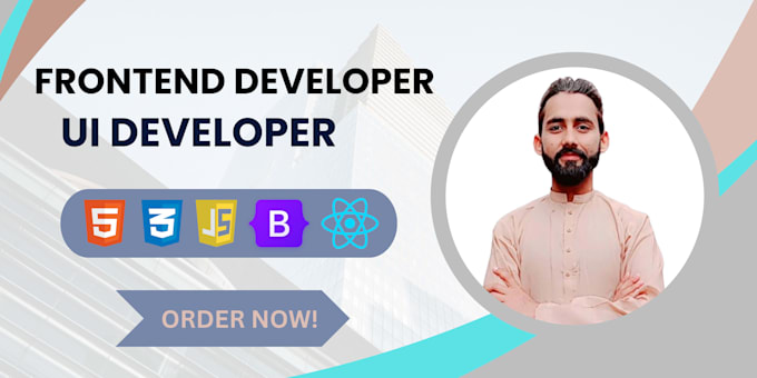 be frontend developer using react js and next js