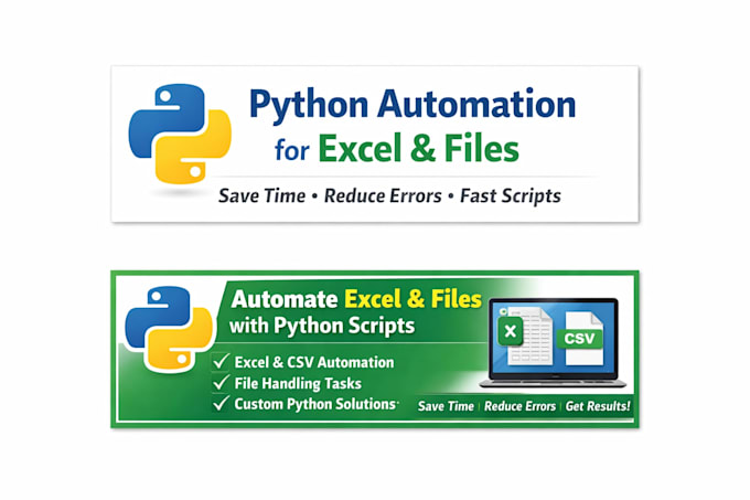 automate excel, csv, and files using python scripts