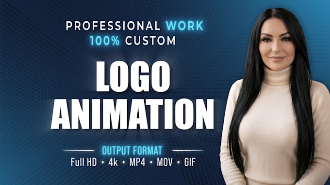 create professional custom 2d logo animation