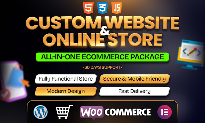 create, setup woocommerce ecommerce online store, shop