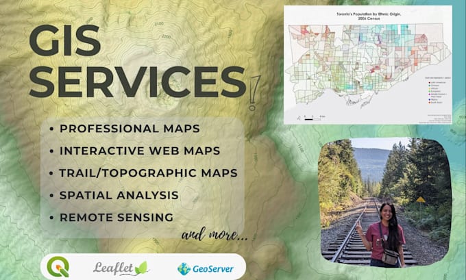 create professional gis maps and spatial data analysis