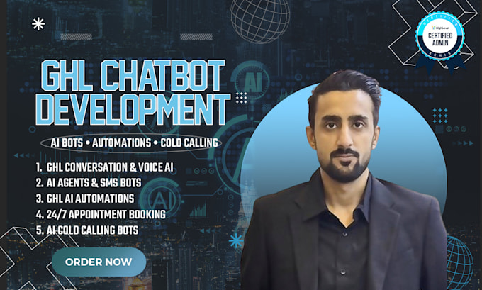 build ghl chatbot, ai chatbot, ghl VA, chatbot development