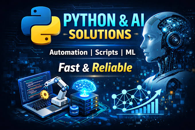 build python scripts and automation solutions for you