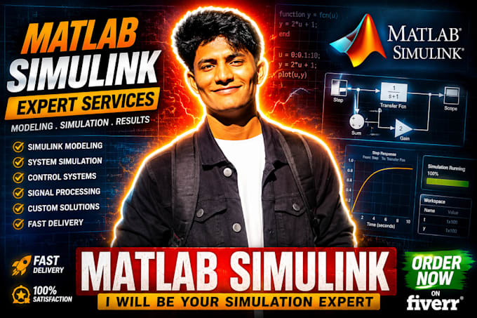 do your matlab simulink and matlab programming