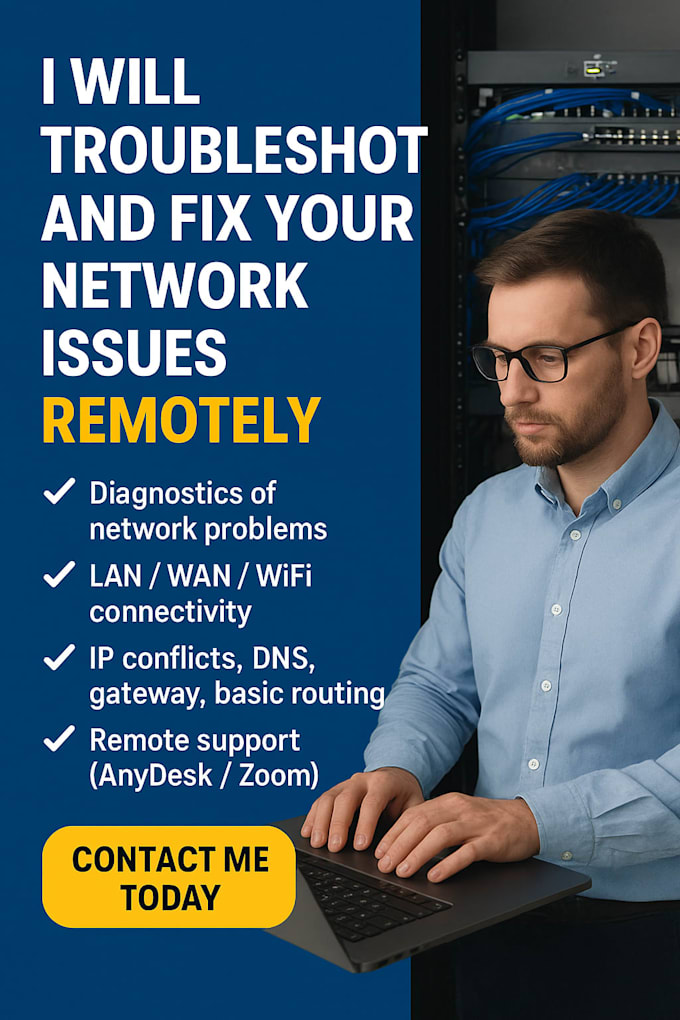 troubleshoot and fix your network issues remotely