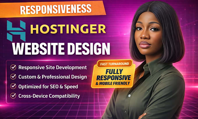 develop hostinger website design, hostinger wordpress website design, ecommerce