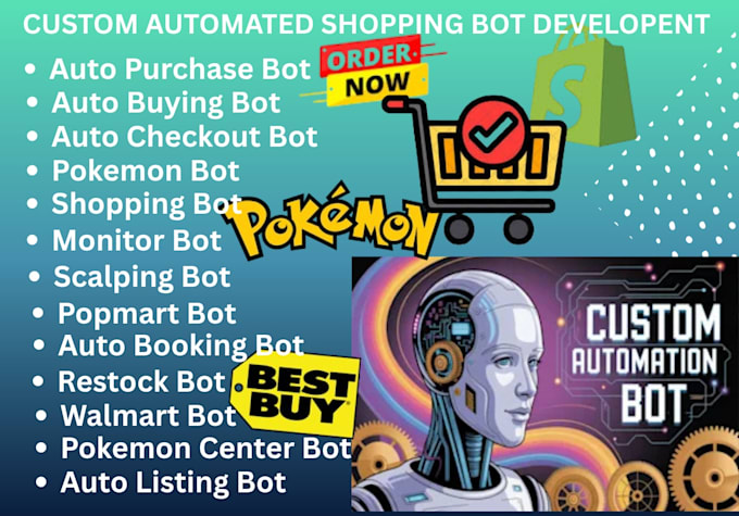 build auto purchase bot auto buying bot auto checkout bot