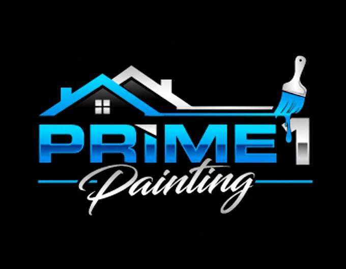 custom painter logo design clean, bold and professional