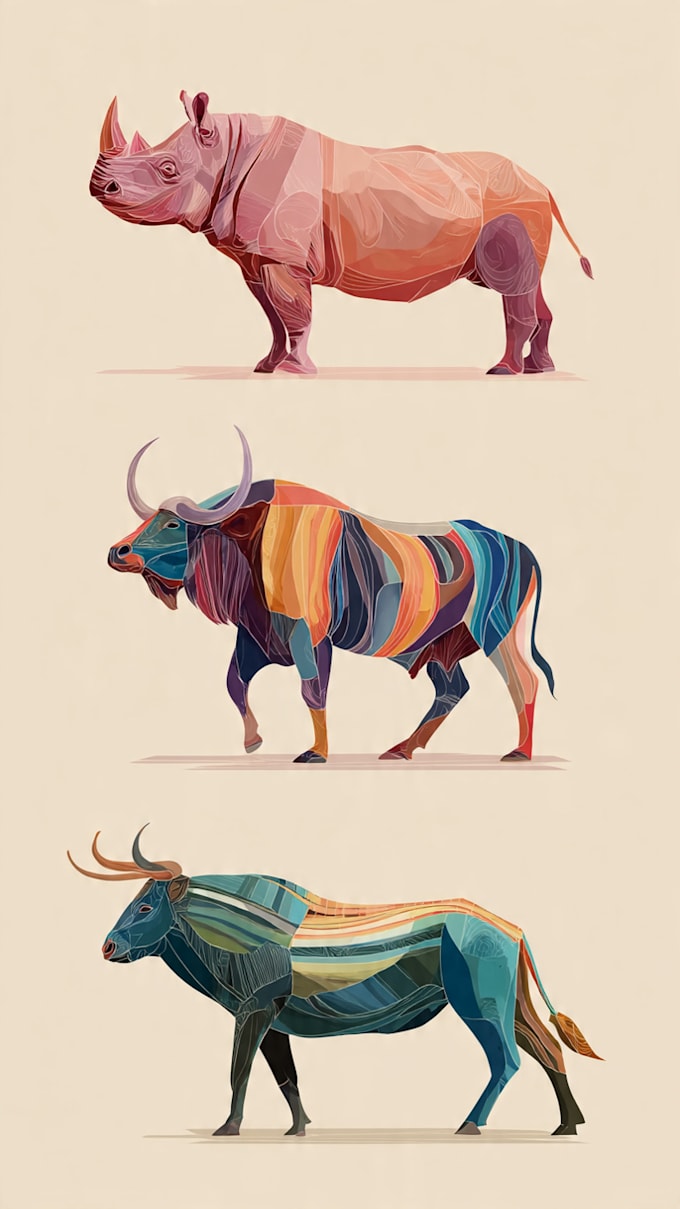 create realistic animal illustration
