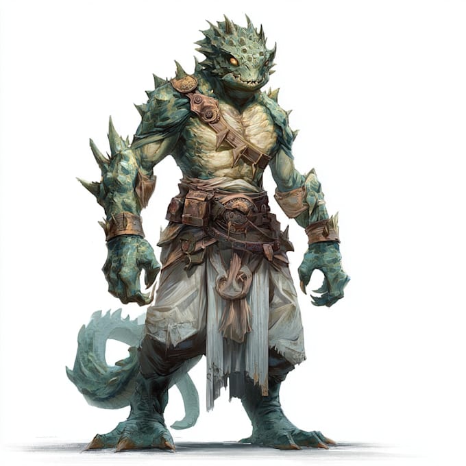 illustrate fantasy art creatures and characters