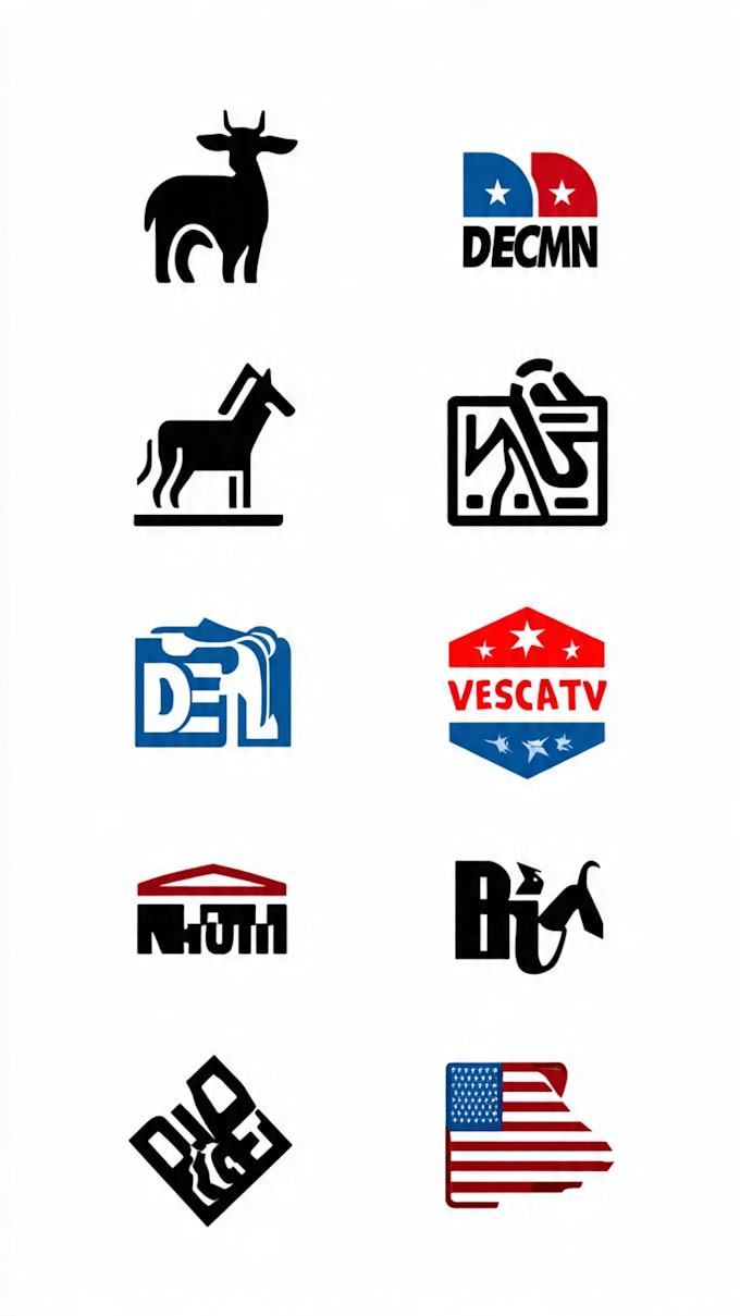 do modern political campaign logo design