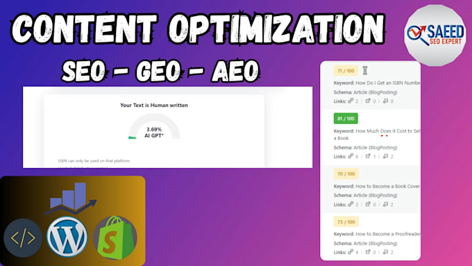 do SEO content optimization with aeo and GEO for better growth