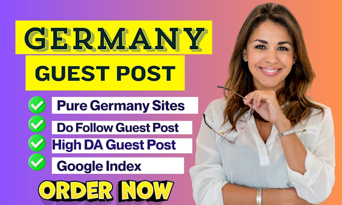 do german guest post, german backlinks, high da germany guest post