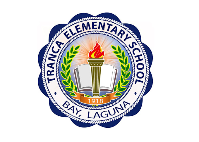 design particular elementary school mustang logo