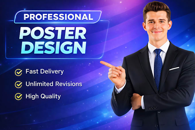 Design a creative poster based on your requirements by Edris_ghafoori ...