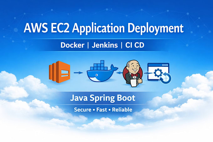 setup AWS ec2 deploy application