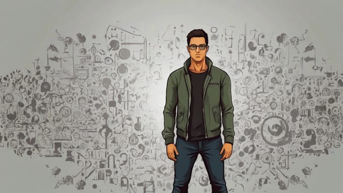 create cartoon character design