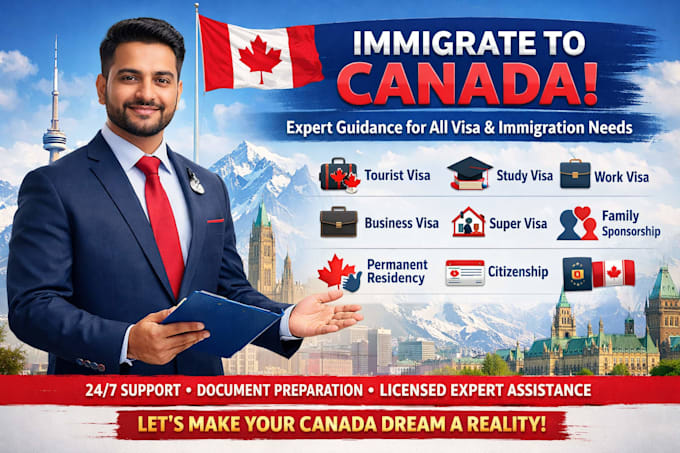 assist you to immigrate to canada or prepare documents for canada visa