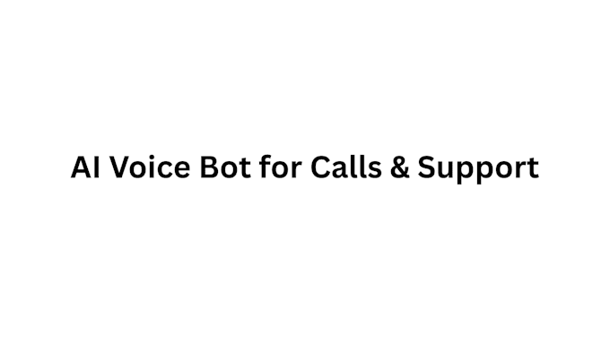 create an ai voice bot to answer calls and book appointments