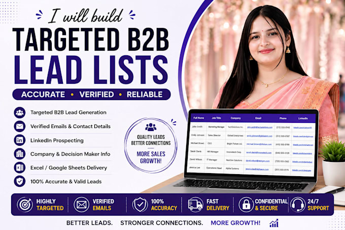 provide verified b2b lead generation
