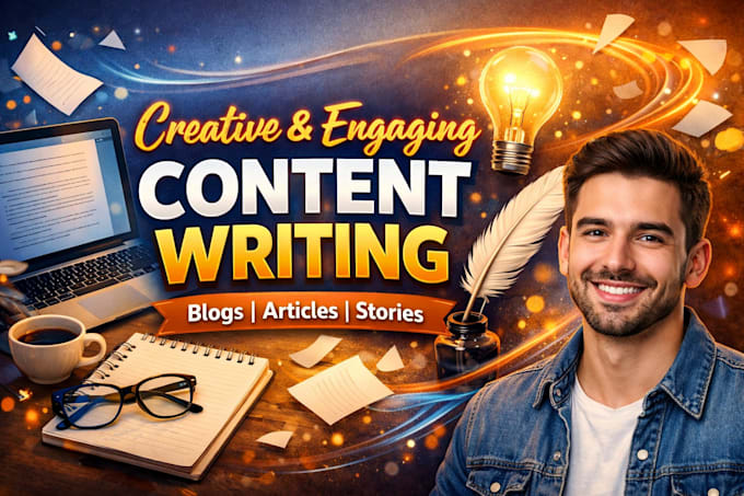 do creative writing and content writing