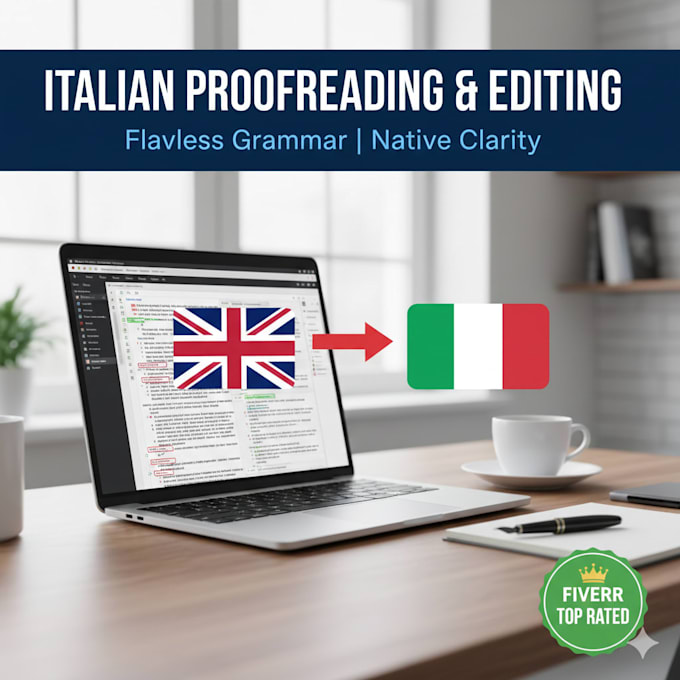 proofread and correct italian texts quickly