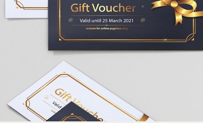 create high quality voucher and coupon design