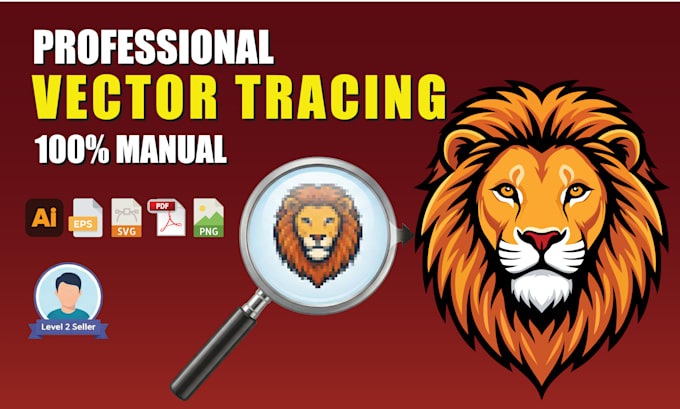 manually vector trace your blurry logo or image to high resolution