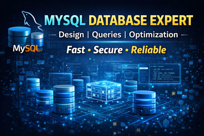 create mysql databases, queries, and database solutions