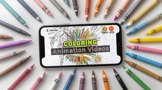 Trendy coloring animation videos that boost views and engagement by ...