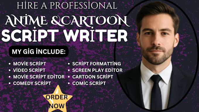 Recap Script Anime recap scripts for youtube by Colewriter1 | Fiverr