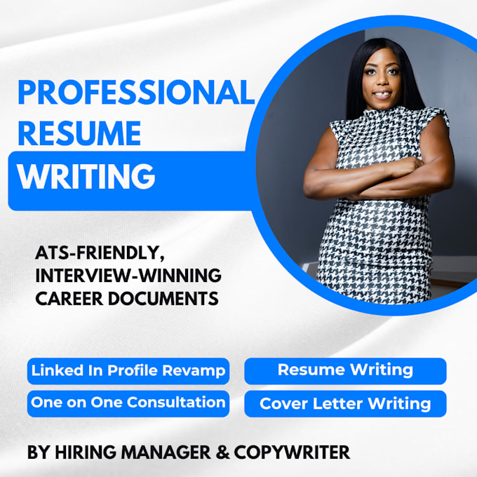 write or rewrite your resume, CV, and cover letter as a hiring manager