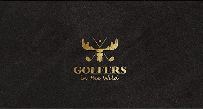 design a modern ,minimalist golf logo
