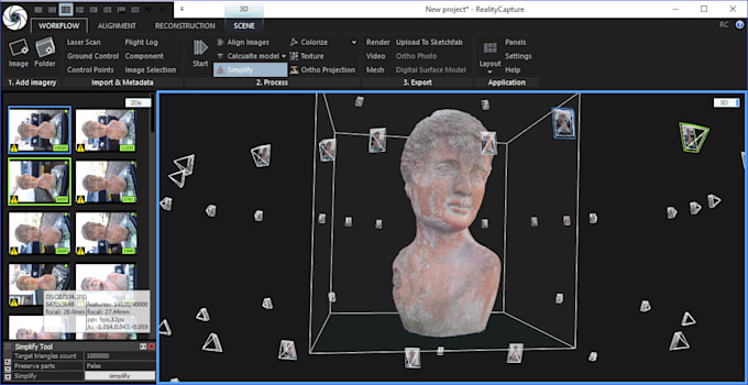 Develop videogrammetry, photogrammetry, and 3d reconstruction software ...