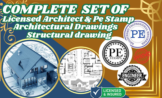 Do city permit architectural drawing city permit adu mep pe stamp city ...