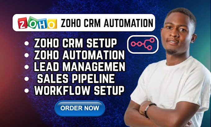 Setup zoho crm automation zoho workflow setup lead management sales ...