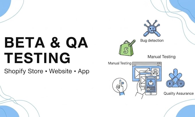 beta test and manually QA test your shopify store, or app with detailed feedback
